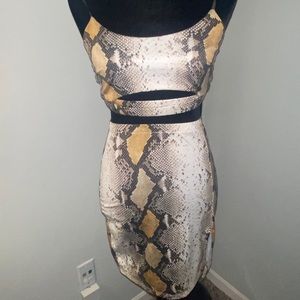 WINDSOR SNAKESKIN 2 PC SKIRT & TOP